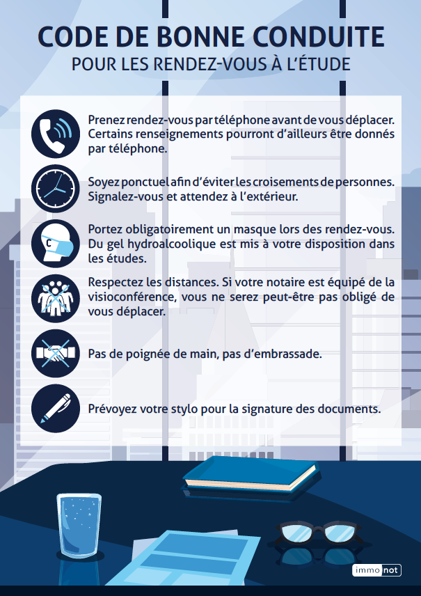 Les gestes barrières dans les études